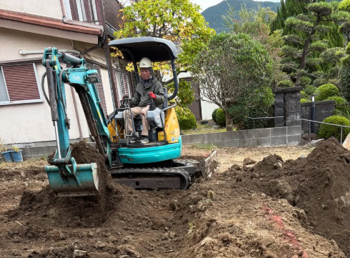 重機オペレーターのサポート